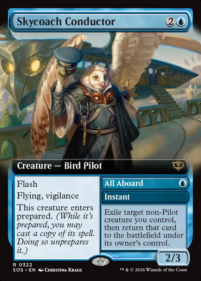 Skycoach Conductor // All Aboard - Secrets of Strixhaven