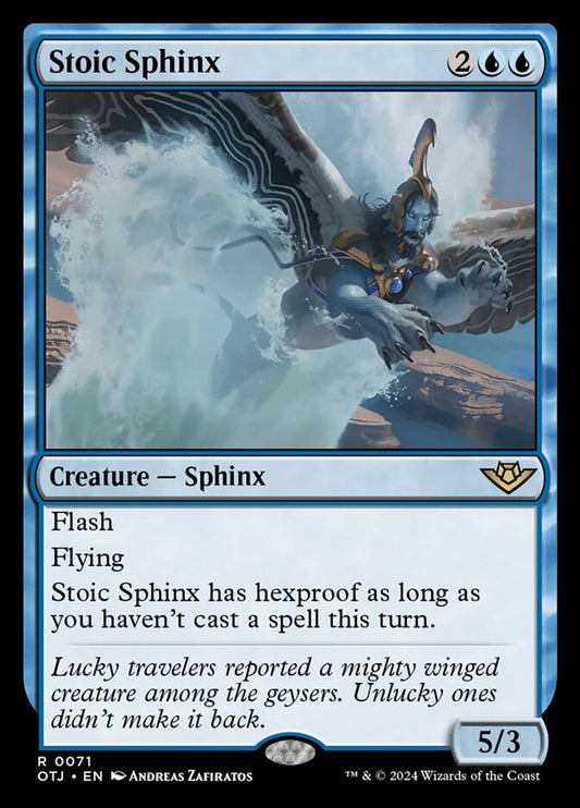 Stoic Sphinx - Outlaws of Thunder Junction