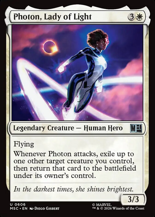 Photon, Lady of Light - Marvel Super Heroes Commander