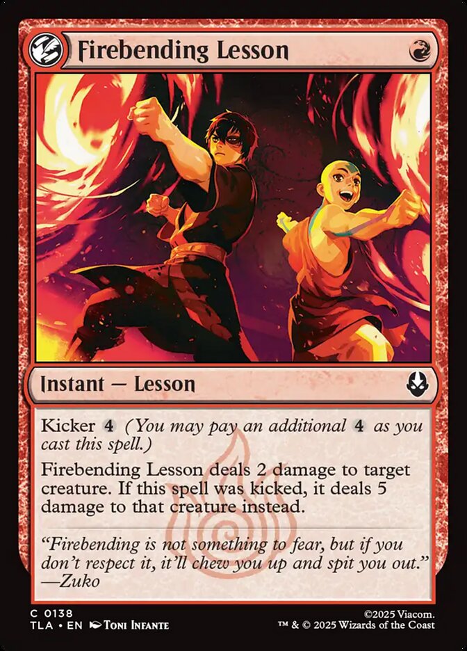 Firebending Lesson - Avatar: The Last Airbender