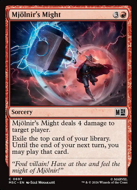 Mjölnir's Might - Marvel Super Heroes Commander