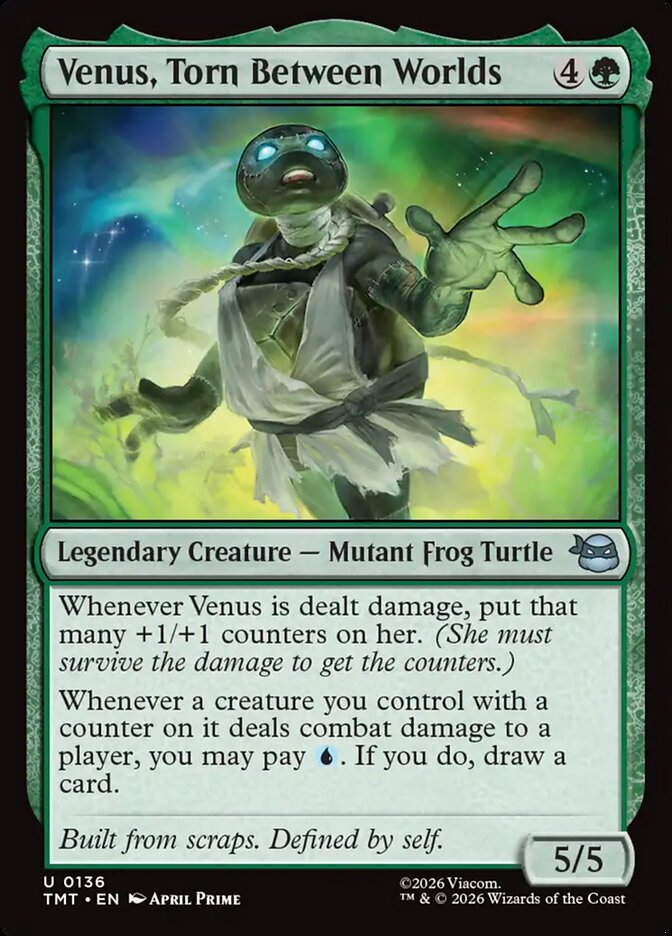 Venus, Torn Between Worlds - Teenage Mutant Ninja Turtles