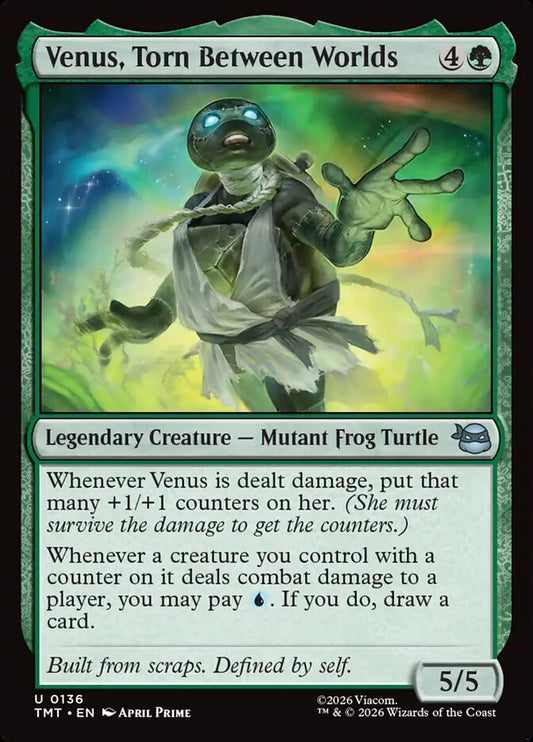 Venus, Torn Between Worlds - Teenage Mutant Ninja Turtles