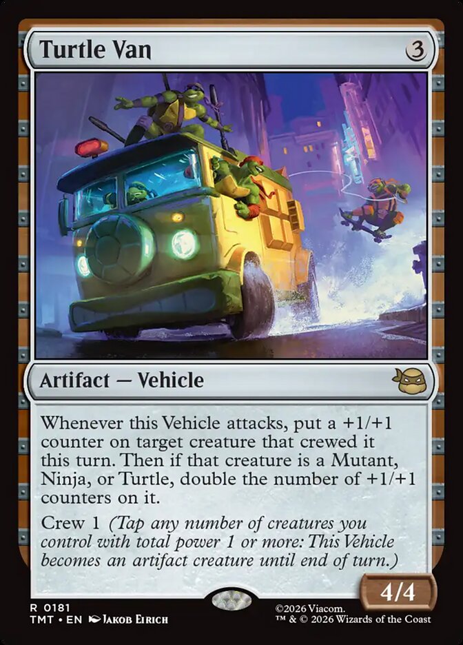 Turtle Van - Teenage Mutant Ninja Turtles