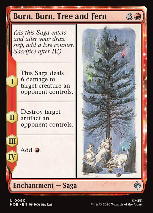 Burn, Burn, Tree and Fern - The Hobbit