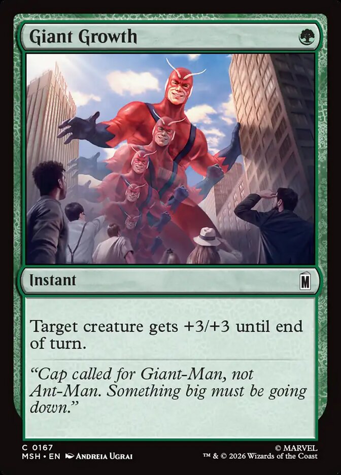 Giant Growth - Marvel Super Heroes