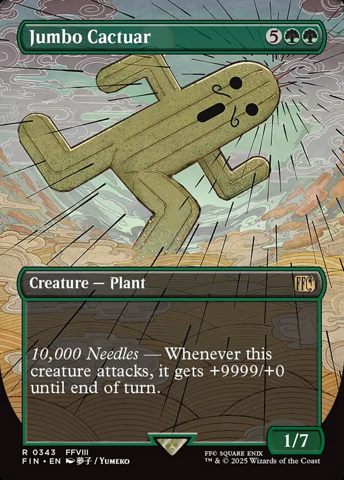 Jumbo Cactuar - Final Fantasy