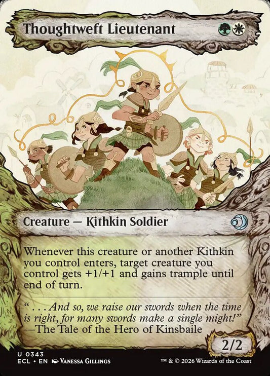 Thoughtweft Lieutenant - Lorwyn Eclipsed