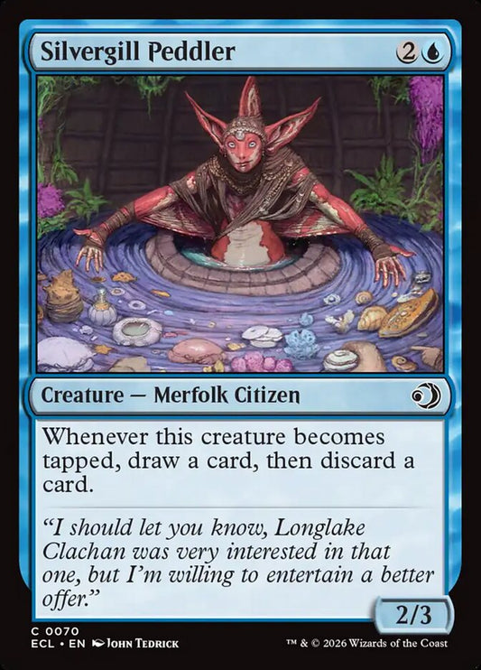 Silvergill Peddler - Lorwyn Eclipsed