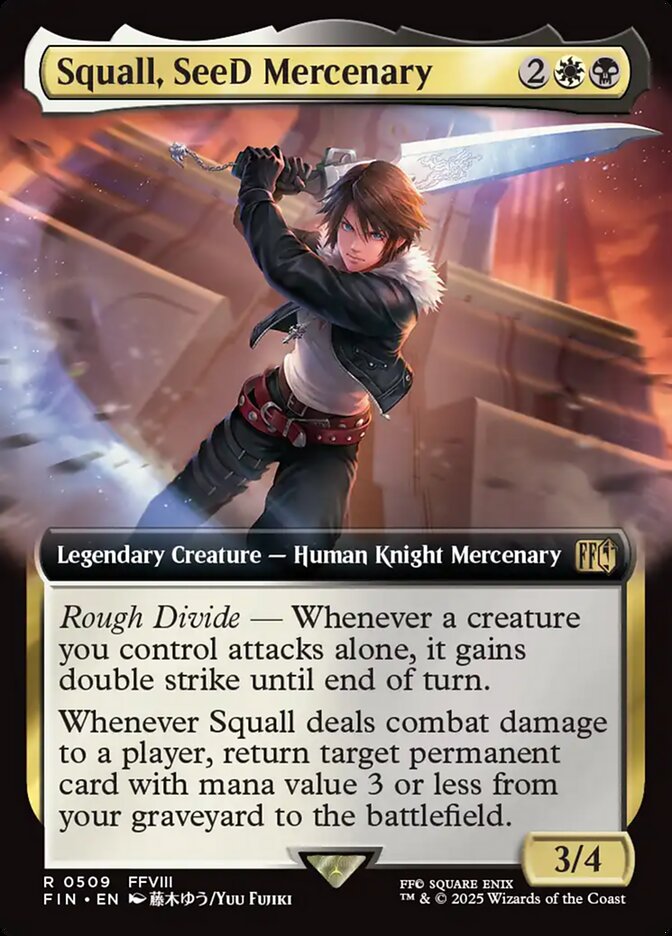 Squall, SeeD Mercenary - Final Fantasy